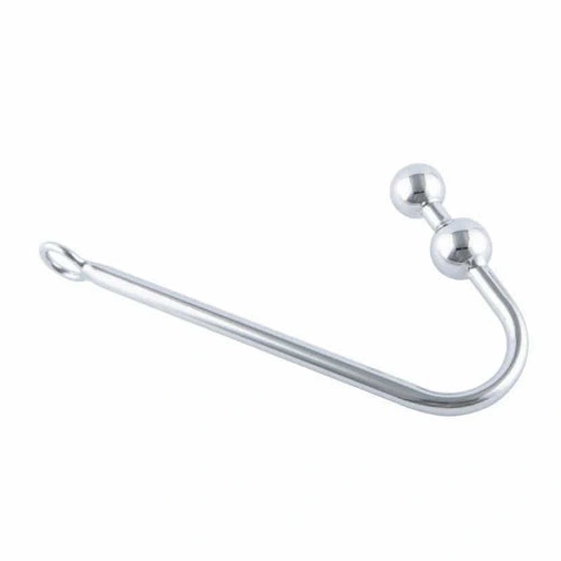 Pleasurable Steel Stainless Two Anal 4417 Balls Hook 0824